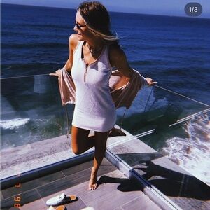 Tribe Kelley ITSA VIBE Ribbed Sweater Mini Dress